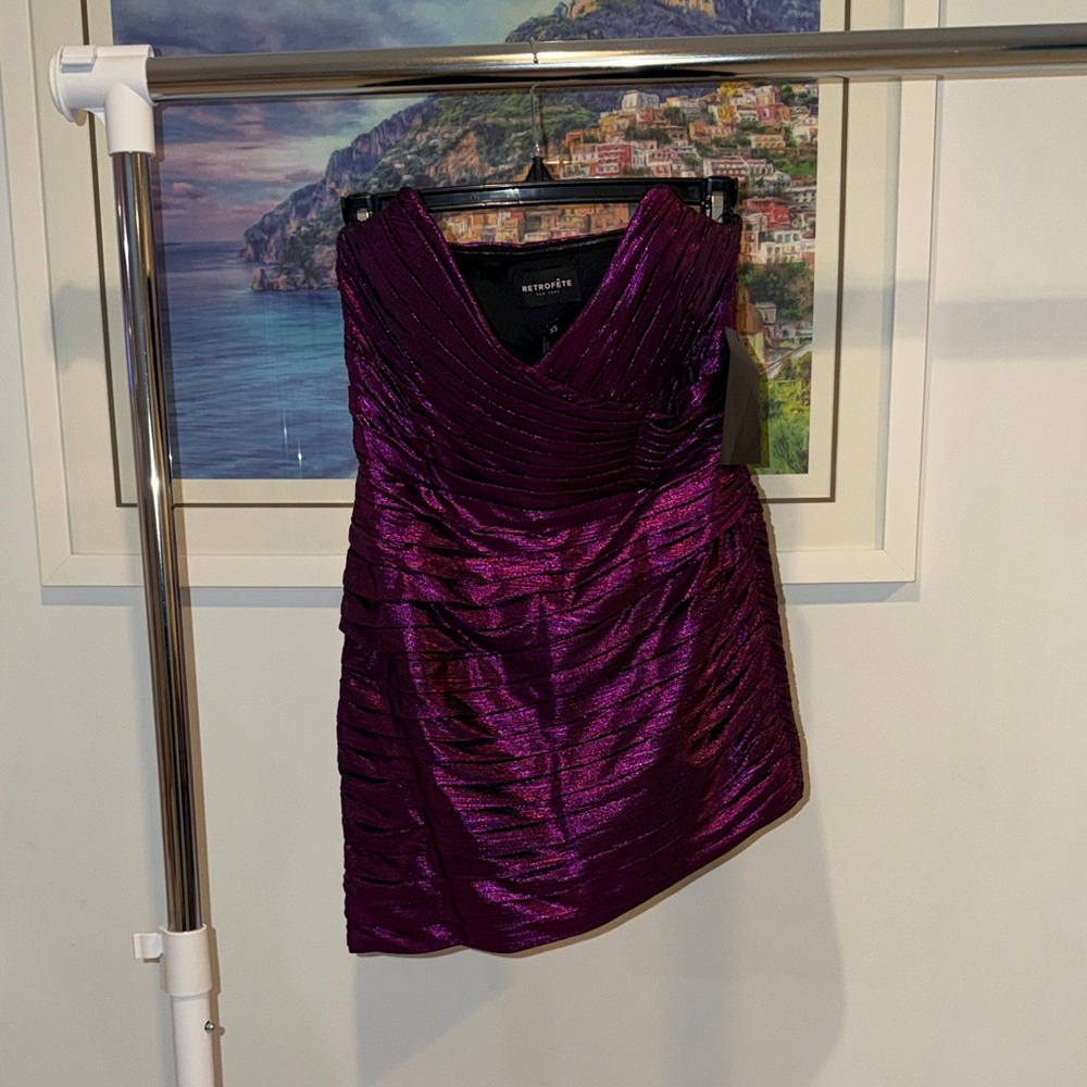 Retrofete Nala Dress Purple XS